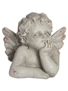 Resting Cherub Statue